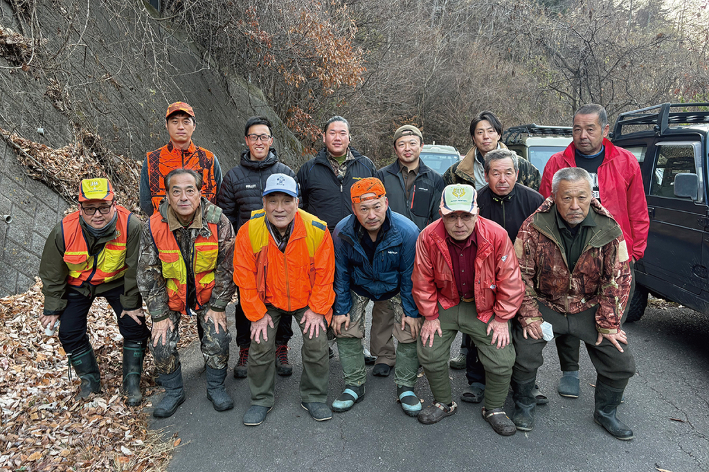長野・巻き狩り密着　狩猟の現場と連携