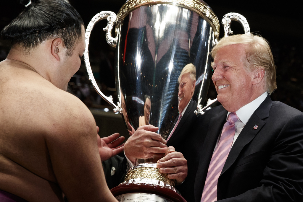 幕内優勝の朝乃山は トランプフィーバー の被害者 Wedge Infinity ウェッジ