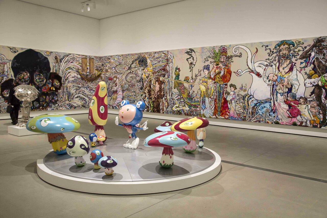 草間彌生展 かぼちゃ 展示用 ロサンゼルスの美術館「The Broad