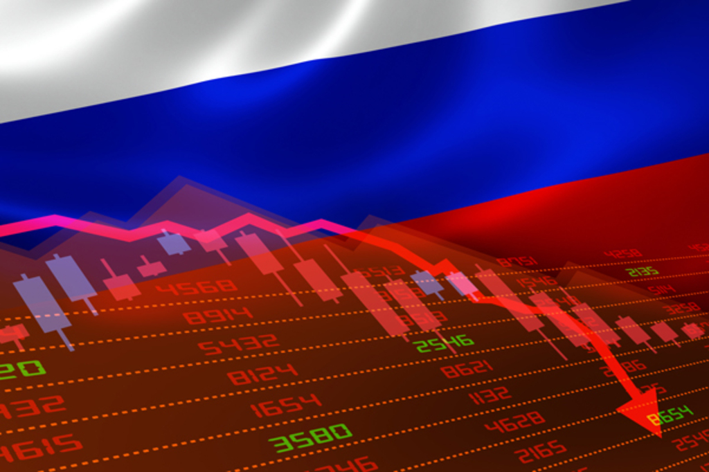 経済制裁に「資源の呪い」、上向かぬロシア経済