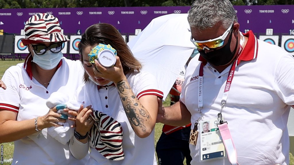 東京五輪 ロシア選手 猛暑と湿気で倒れる アーチェリー女子 Wedge Infinity ウェッジ